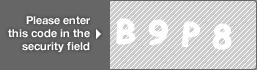 captcha code for visual authentication  letter B number 9 letter P number 8