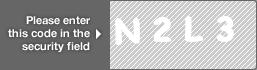 captcha code for visual authentication  letter N number 2 letter L number 3