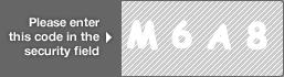 captcha code for visual authentication  letter M number 6 letter A number 8