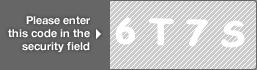 captcha code for visual authentication  number 6 letter T number 7 letter S