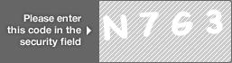 captcha code for visual authentication  letter N number 7 letter G number 3
