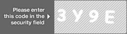 captcha code for visual authentication  number 3 letter Y number 9 letter E
