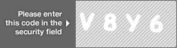 captcha code for visual authentication  letter V number 8 letter Y number 6