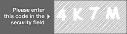 captcha code for visual authentication  number 4 letter K number 7 letter M