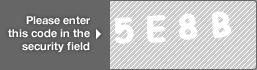 captcha code for visual authentication  number 5 letter E number 8 letter B