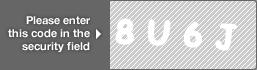 captcha code for visual authentication  number 8 letter U number 6 letter J