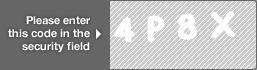 captcha code for visual authentication  number 4 letter P number 8 letter X