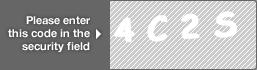 captcha code for visual authentication  number 4 letter C number 2 letter S