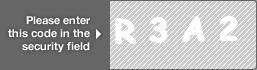 captcha code for visual authentication  letter R number 3 letter A number 2