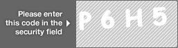 captcha code for visual authentication  letter P number 6 letter H number 5