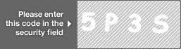 captcha code for visual authentication  number 5 letter P number 3 letter S