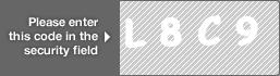 captcha code for visual authentication  letter L number 8 letter C number 9