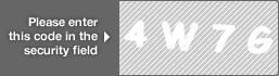 captcha code for visual authentication  number 4 letter W number 7 letter G