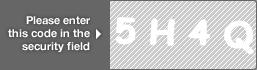 captcha code for visual authentication  number 5 letter H number 4 letter Q