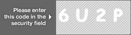 captcha code for visual authentication  number 6 letter U number 2 letter P