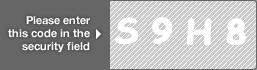 captcha code for visual authentication  letter S number 9 letter H number 8