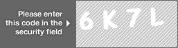 captcha code for visual authentication  number 6 letter K number 7 letter L