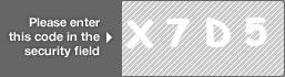 captcha code for visual authentication  letter X number 7 letter D number 5