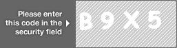 captcha code for visual authentication  letter B number 9 letter X number 5
