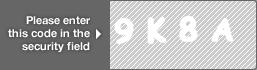 captcha code for visual authentication  number 9 letter K number 8 letter A