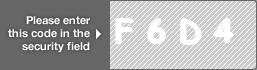 captcha code for visual authentication  letter F number 6 letter D number 4