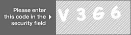 captcha code for visual authentication  letter V number 3 letter G number 6