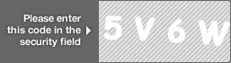 captcha code for visual authentication  number 5 letter V number 6 letter W