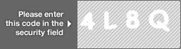 captcha code for visual authentication  number 4 letter L number 8 letter Q