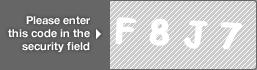captcha code for visual authentication  letter F number 8 letter J number 7