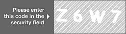 captcha code for visual authentication  letter Z number 6 letter W number 7