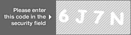 captcha code for visual authentication  number 6 letter J number 7 letter N