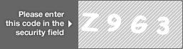 captcha code for visual authentication  letter Z number 9 letter G number 3