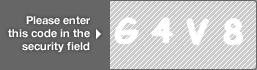 captcha code for visual authentication  letter G number 4 letter V number 8