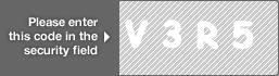 captcha code for visual authentication  letter V number 3 letter R number 5