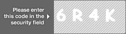 captcha code for visual authentication  number 6 letter R number 4 letter K