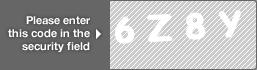 captcha code for visual authentication  number 6 letter Z number 8 letter Y