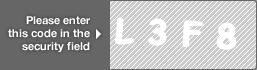 captcha code for visual authentication  letter L number 3 letter F number 8