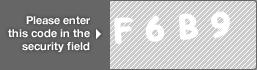 captcha code for visual authentication  letter F number 6 letter B number 9