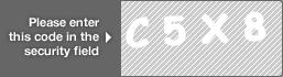 captcha code for visual authentication  letter C number 5 letter X number 8