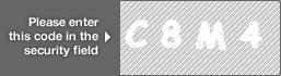 captcha code for visual authentication  letter C number 8 letter M number 4