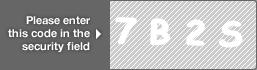 captcha code for visual authentication  number 7 letter B number 2 letter S