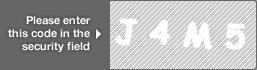 captcha code for visual authentication  letter J number 4 letter M number 5
