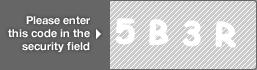 captcha code for visual authentication  number 5 letter B number 3 letter R