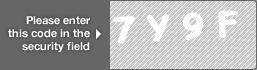 captcha code for visual authentication  number 7 letter Y number 9 letter F