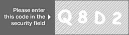 captcha code for visual authentication  letter Q number 8 letter D number 2