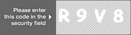 captcha code for visual authentication  letter R number 9 letter V number 8