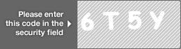 captcha code for visual authentication  number 6 letter T number 5 letter Y
